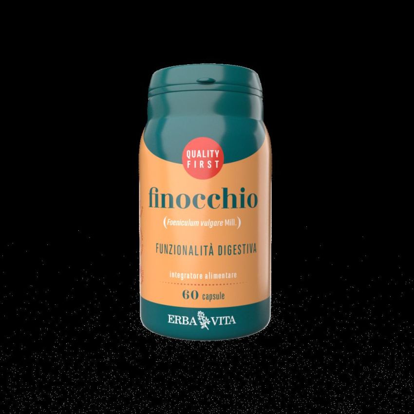 Erba Vita Capsule di Finocchio - Confezione da 60 Capsule