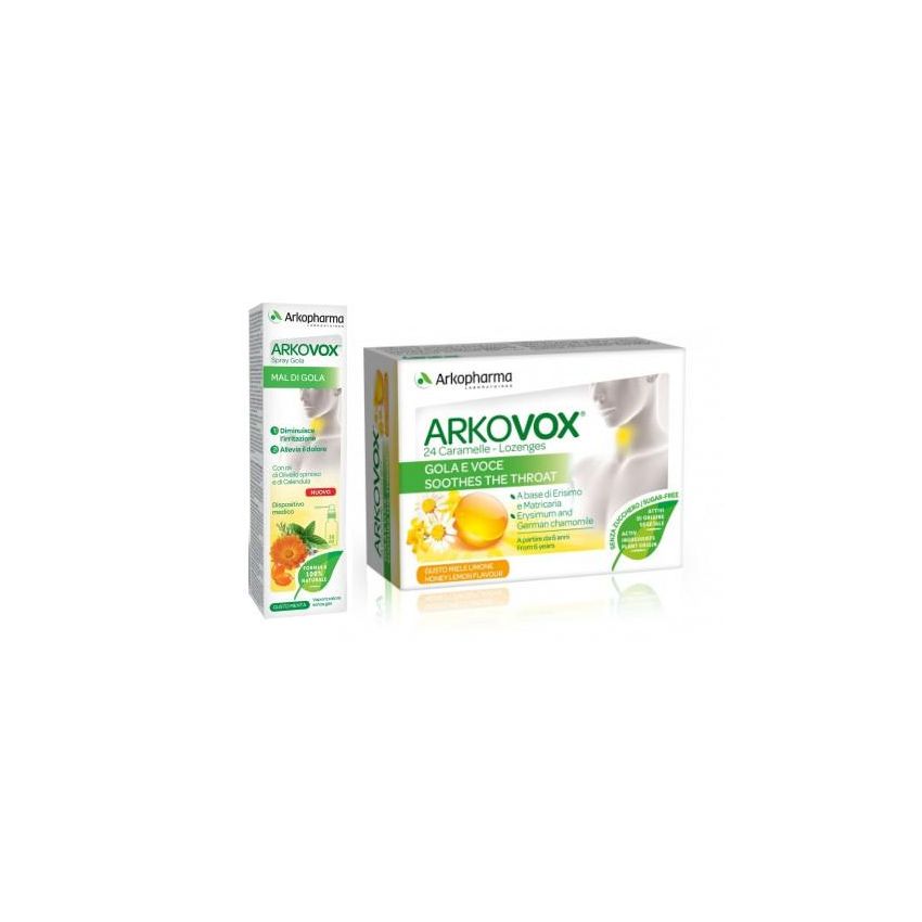 Arkovox Propolis Pack: 24 Compresse + Spray 30ml