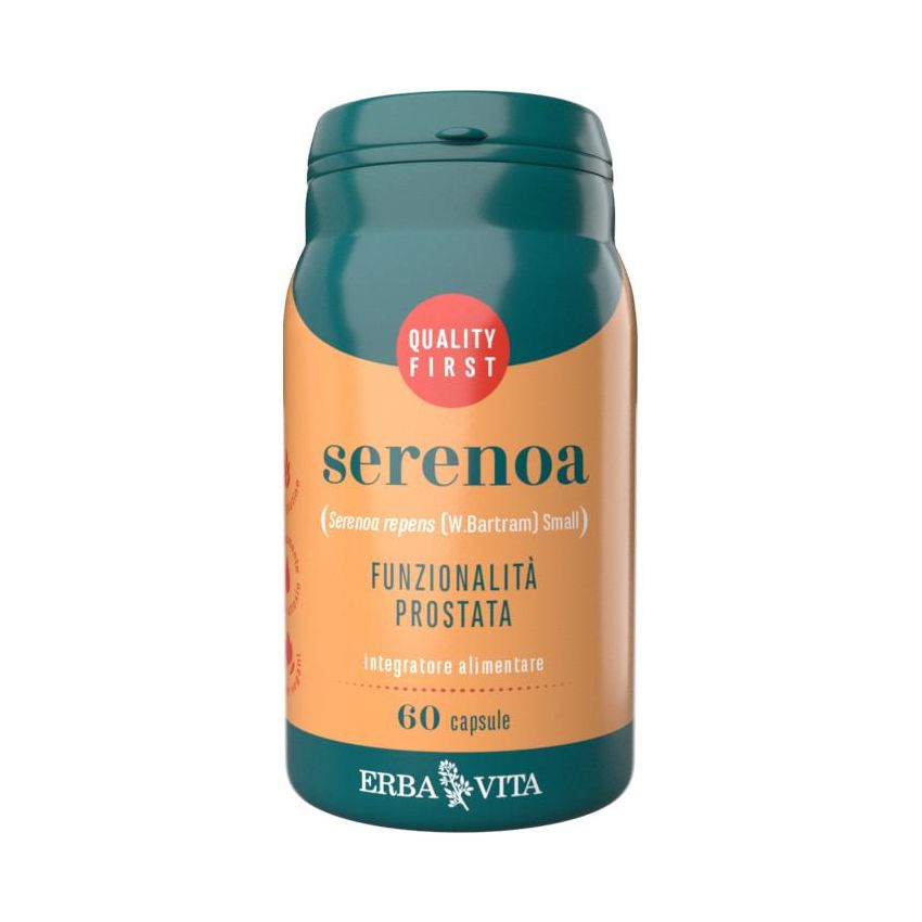 Erba Vita Serenoa - Integratore Naturale, 60 Capsule