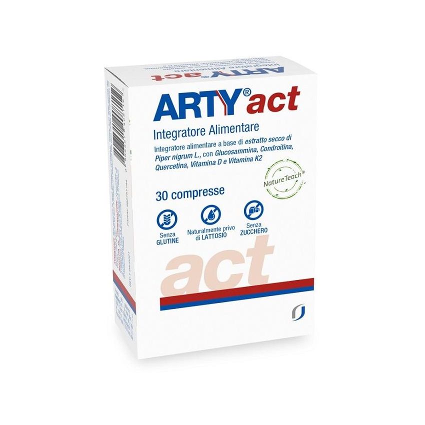 Arty Act - Compresse Rivestite per il Benessere Articolare, 30 Compresse
