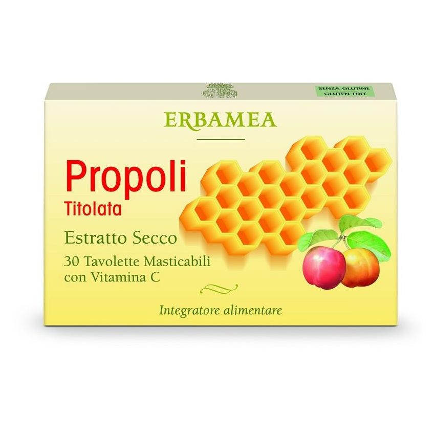 30 Tavolette Masticabili di Propoli Titolata