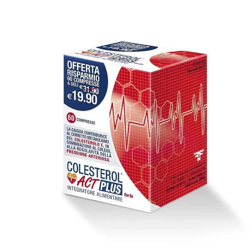 Forte Act Plus per il Colesterolo - 60 Compresse
