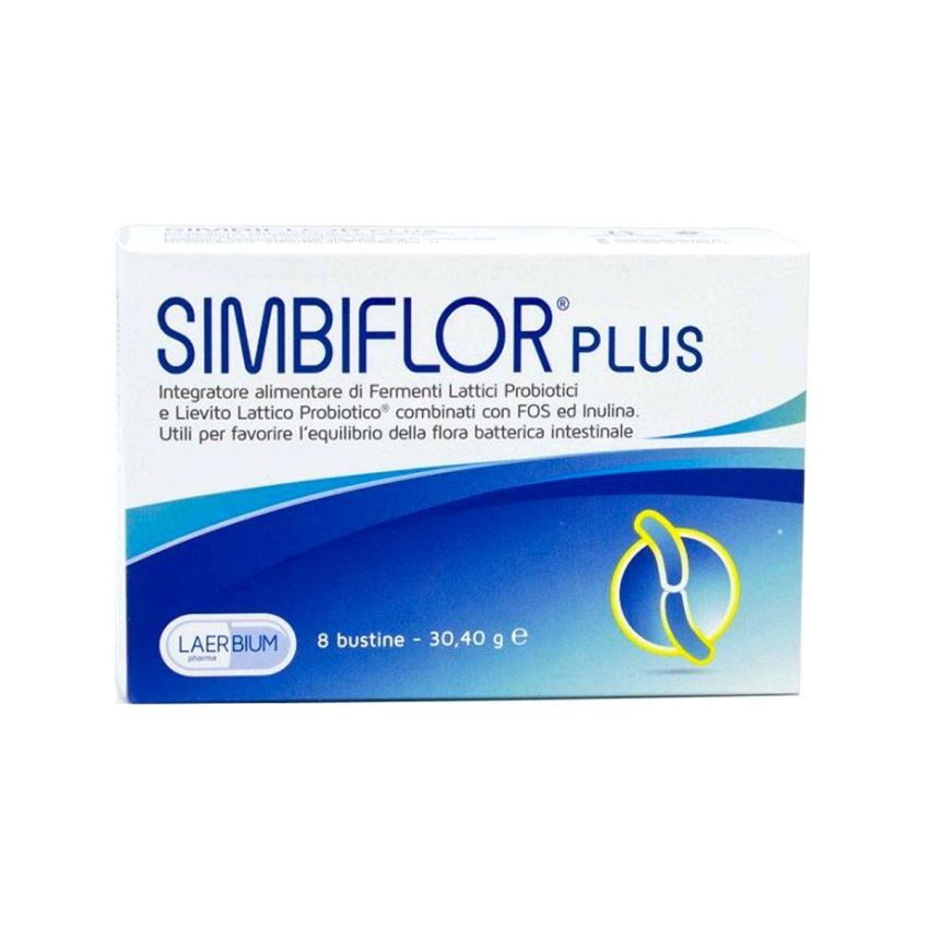 Simbiflor Plus - Integratore Probiotico, 8 Bustine