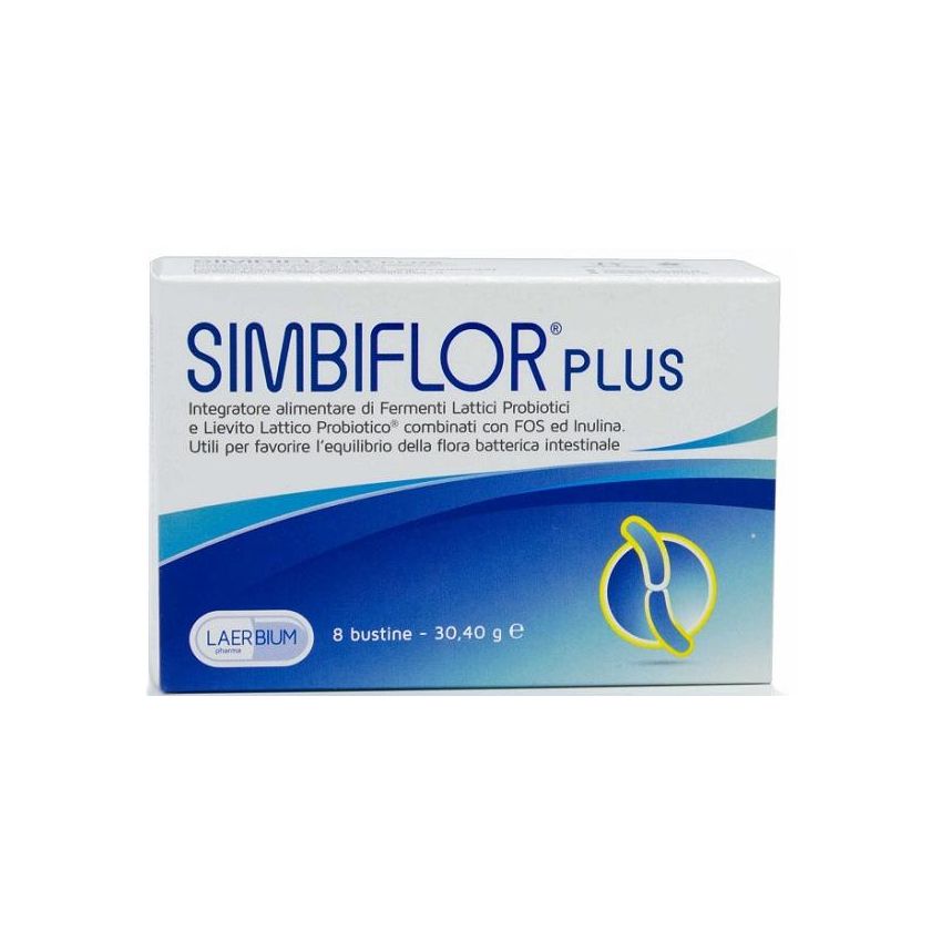 Simbiflor Plus - Integratore Probiotico, 8 Bustine