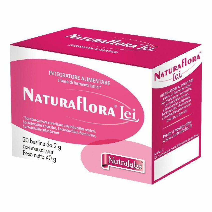Naturflora Lei - Confezione da 20 Bustine da 2g