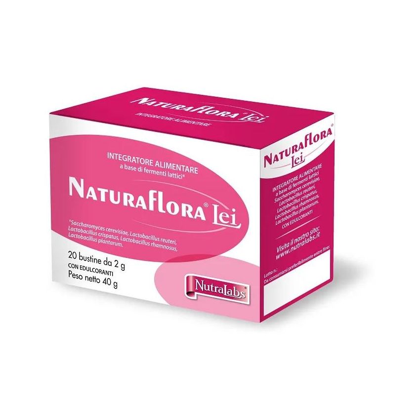 Naturflora Lei - Confezione da 20 Bustine da 2g