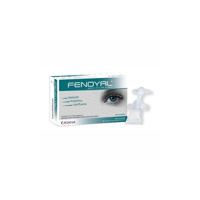 Fenoyal Sterili Gocce Oculari - Pack di 30 Contenitori Monodose