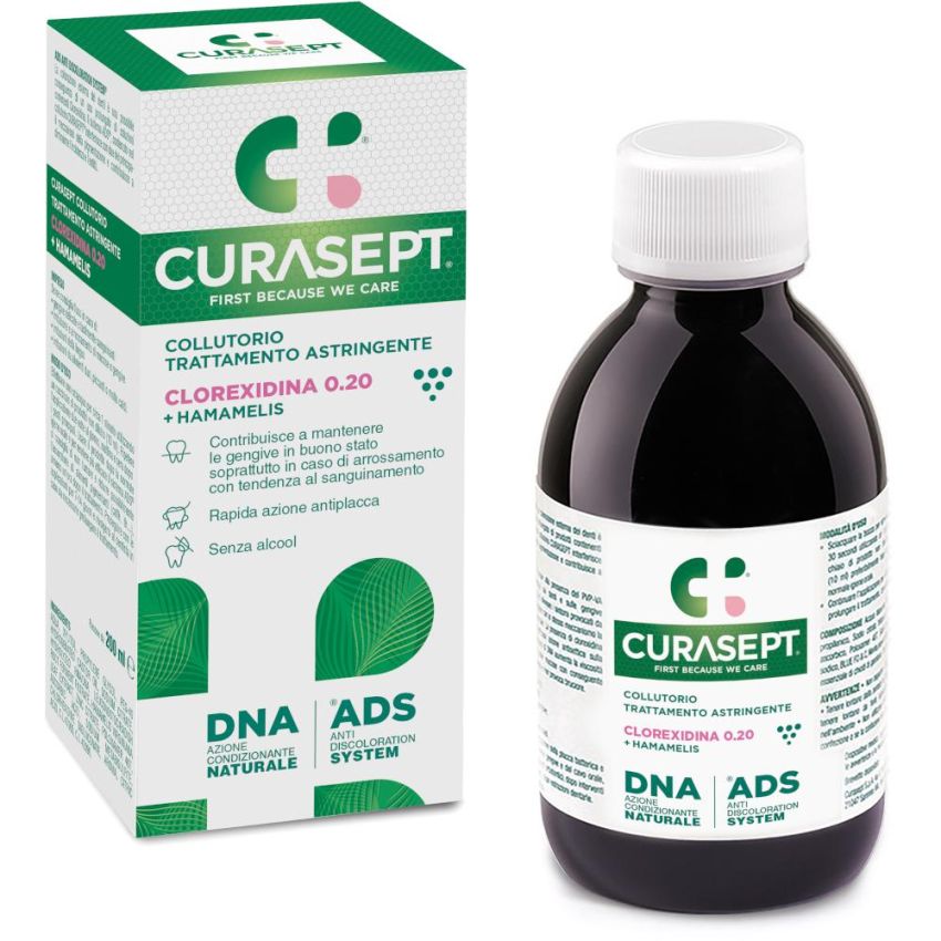 Curasept ADS+DNA Collutorio Trattamento Astringente - 200ml