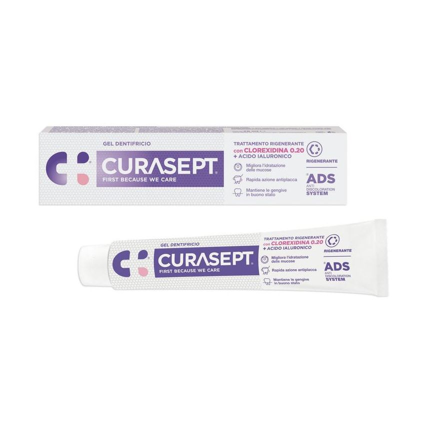 Curasept 75ml Dentifricio Gel Rigenerante con ADS DNA