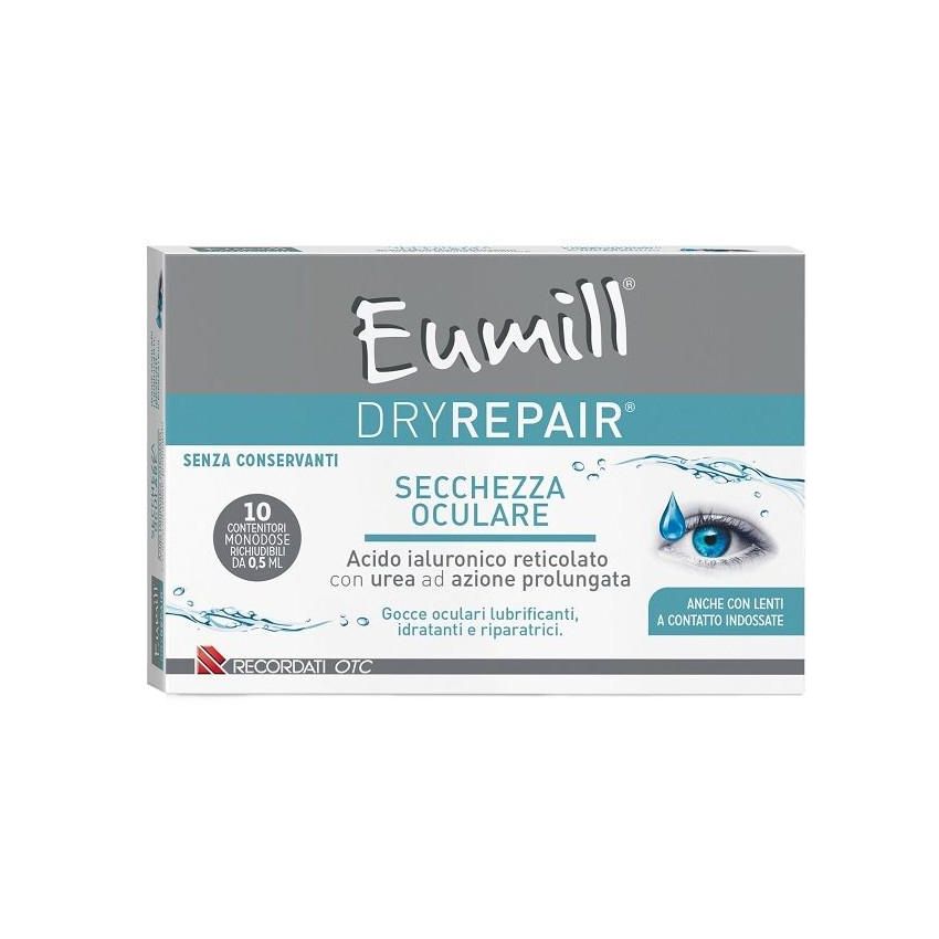 Eumill Dry Repair - Gocce Oculari Monodose 10 Contenitori