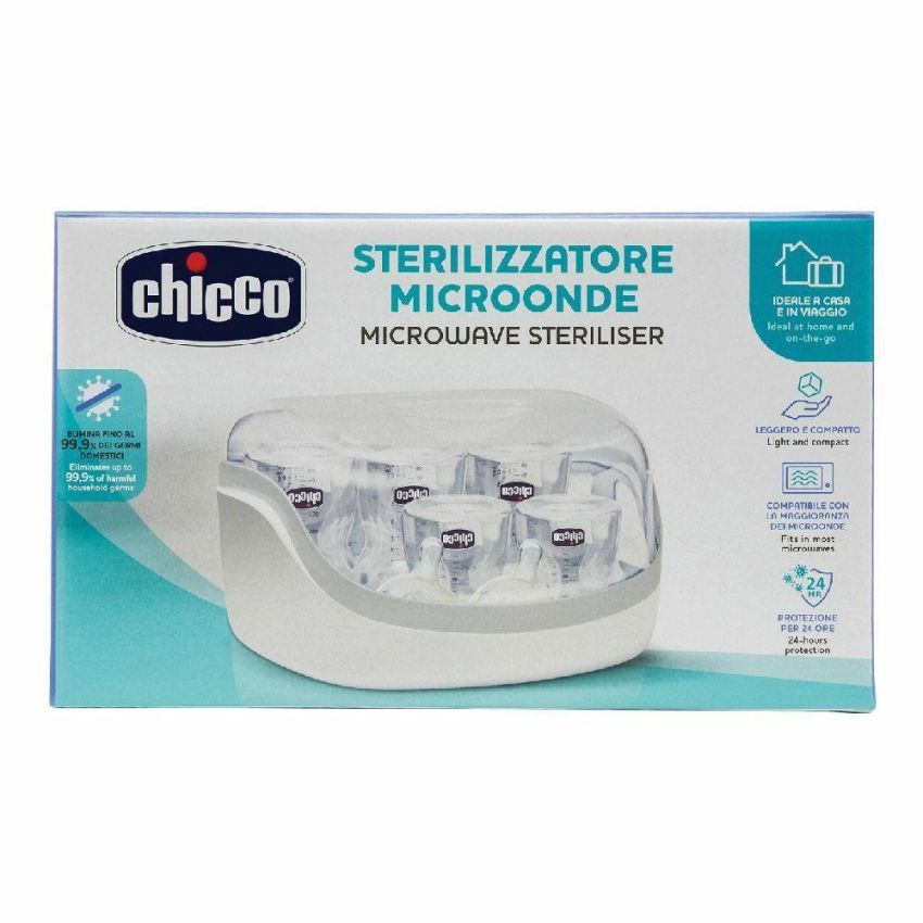 Sterilizzatore per Microonde Chicco per Biberon e Accessori