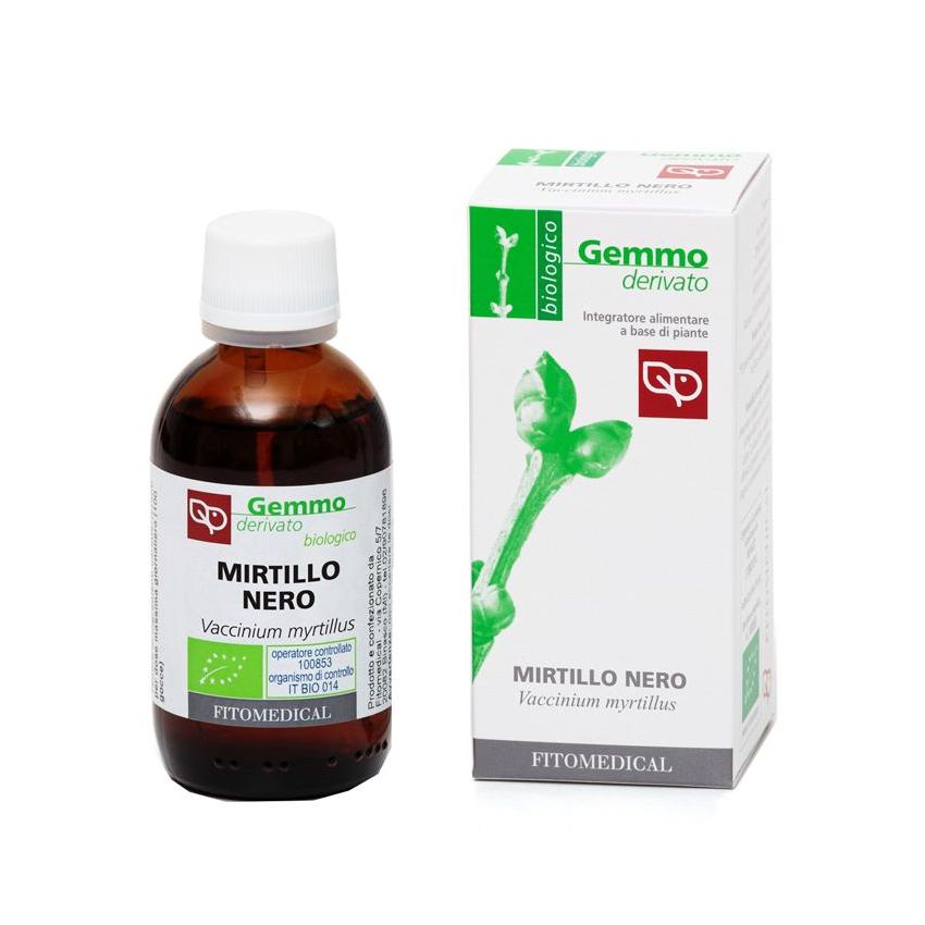 Mirtillo Nero Bio Macerato in Glicerina - 50ml