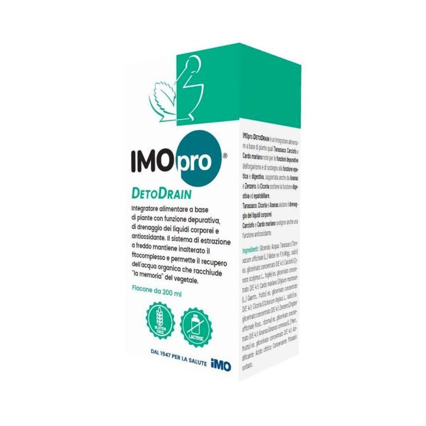 Imopro Detodrain - Formula Rinforzata per la Salute Digestiva - 200ml