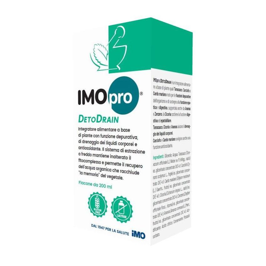 Imopro Detodrain - Formula Rinforzata per la Salute Digestiva - 200ml