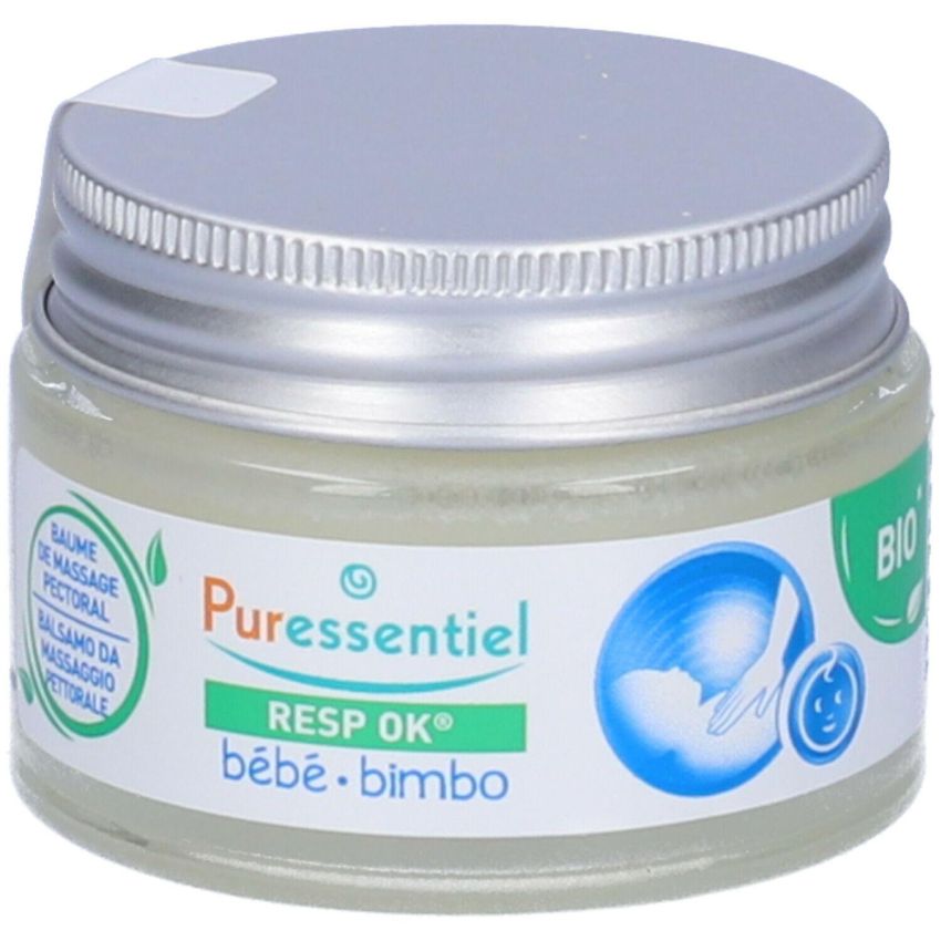 Puressentiel Resp Ok Balsamo da Massaggio Biologico per Bambini - 30ml