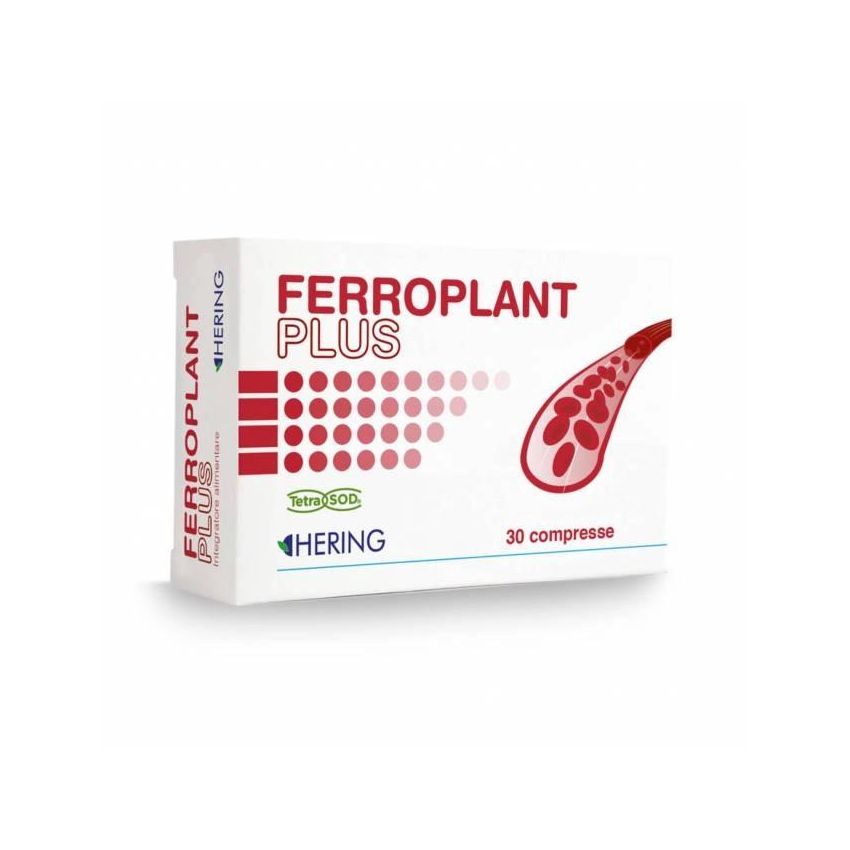 Ferroplant Plus - Supplemento di Ferro con 30 Compresse