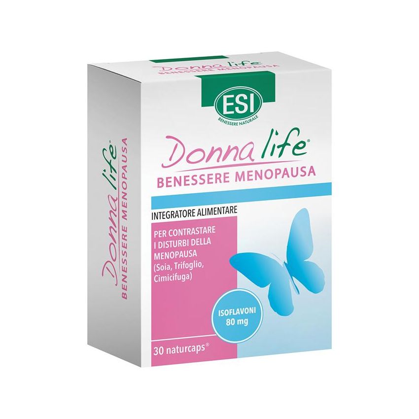Esi Donna Life - Supporto Naturale per la Menopausa - 30 Capsule Vegetali