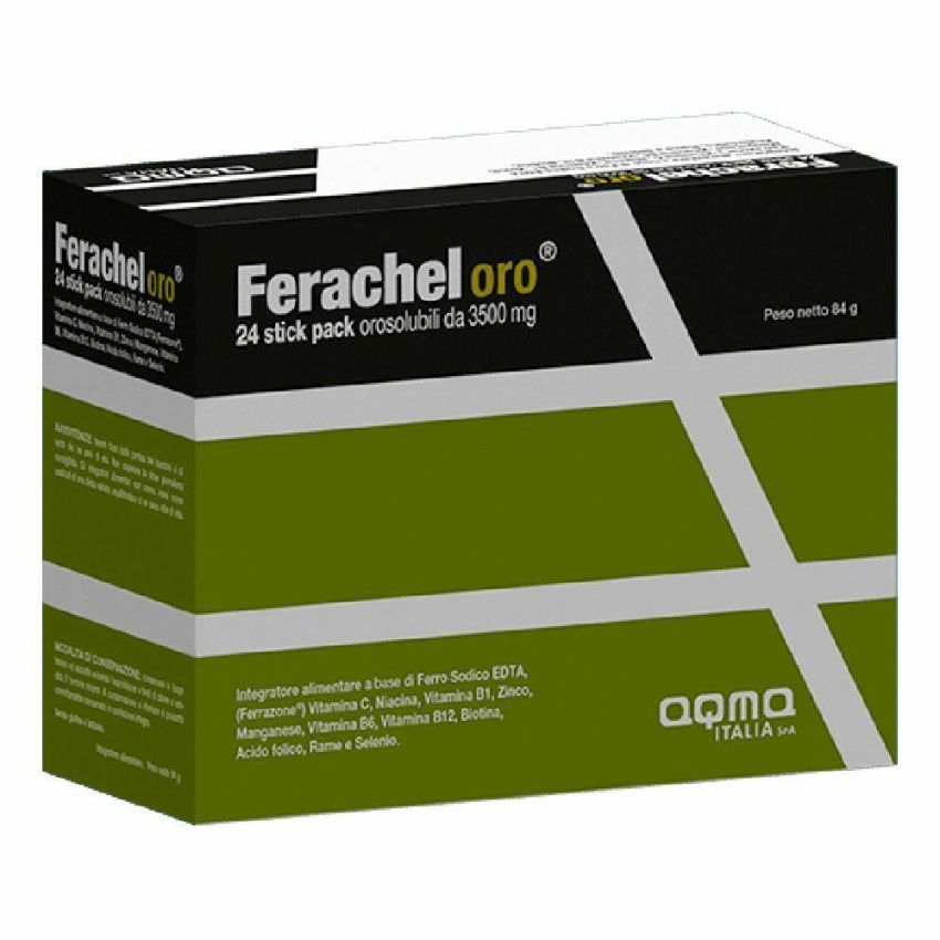 Oro 24 Stick Orosolubile di Ferachel - Integratore Alimentare