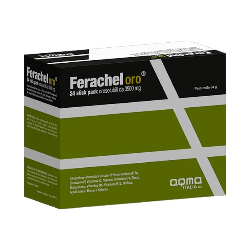Oro 24 Stick Orosolubile di Ferachel - Integratore Alimentare