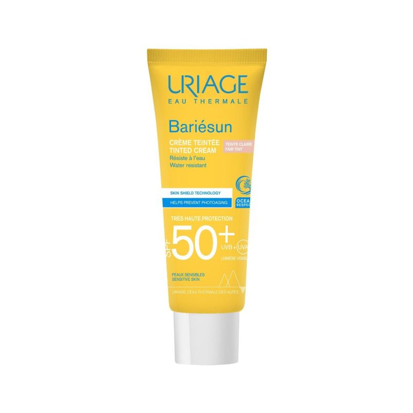 Crema Colorata Protettiva Uriage Bariesun SPF50+ Chiara - 50ml