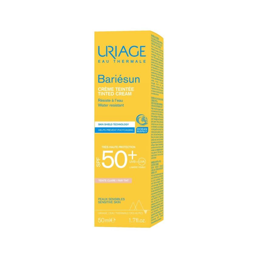 Crema Colorata Protettiva Uriage Bariesun SPF50+ Chiara - 50ml