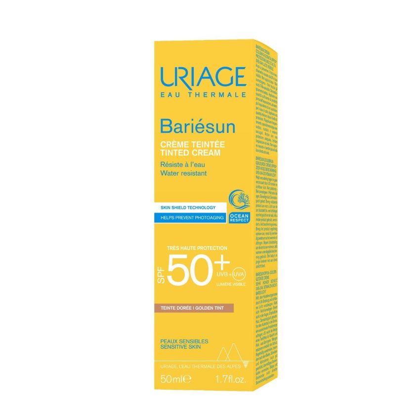 Uriage Bariesun Crema Tinta Dorata SPF50+ 50ml