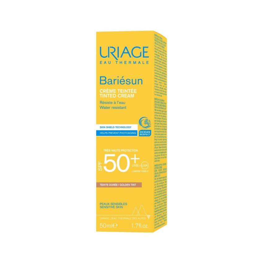 Uriage Bariesun Crema Tinta Dorata SPF50+ 50ml