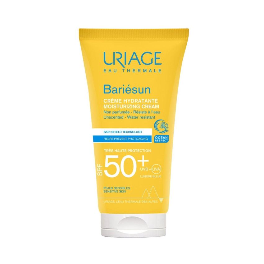Uriage Bariesun SPF50+ Crema Solare Idratante Senza Profumo - 50ml