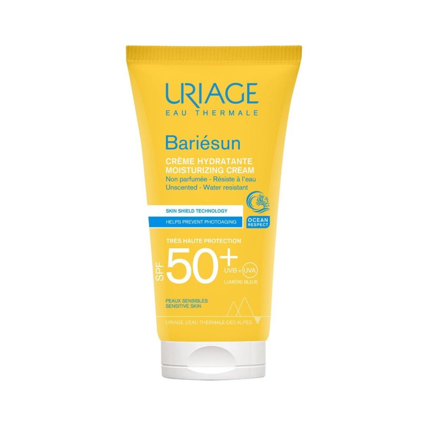 Uriage Bariesun SPF50+ Crema Solare Idratante Senza Profumo - 50ml