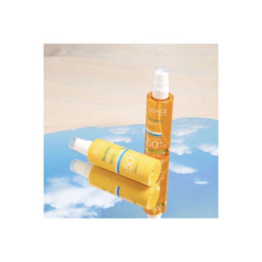 Uriage Bariesun SPF50+ Spray Invisibile Senza Profumo, 200ml