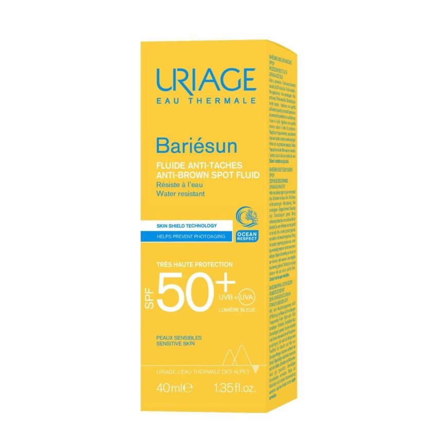 Uriage Bariesun Fluido SPF50+ Anti-Macchie, 40 ml