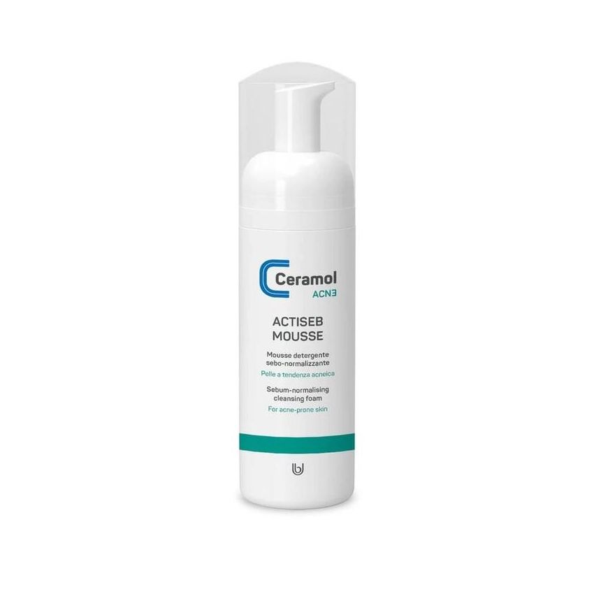 Mousse Detergente Ceramol Actiseb 150ml
