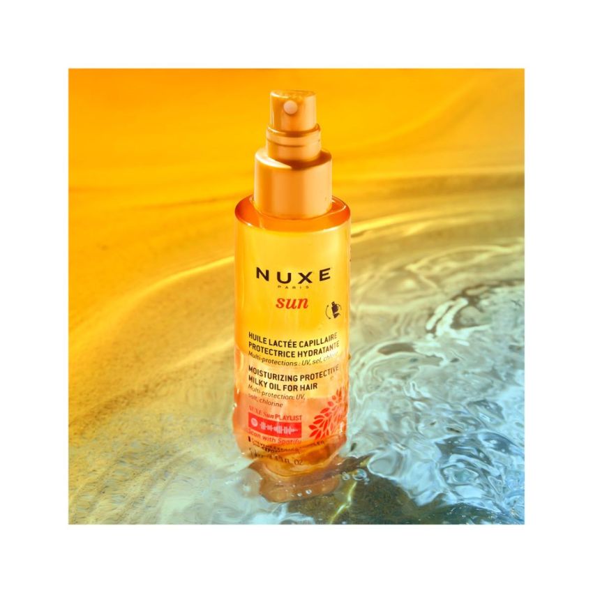 Nuxe Sun Olio Latte Protettivo per Capelli - 100ml