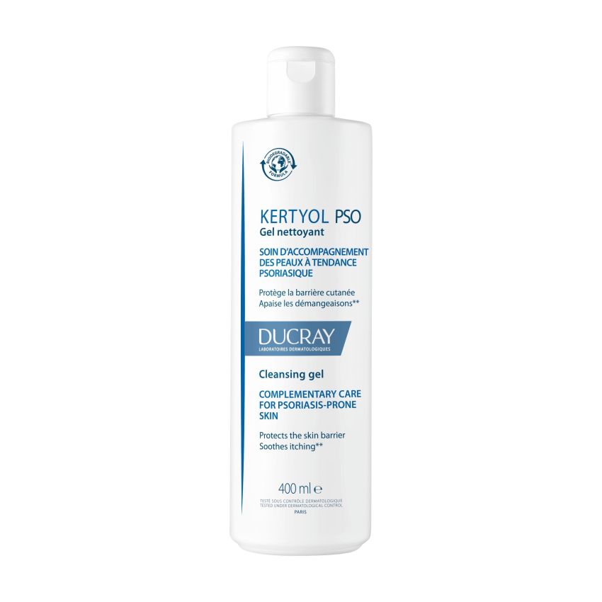 Ducray Kertyol PSO Gel Detergente per la Pelle - 400ml