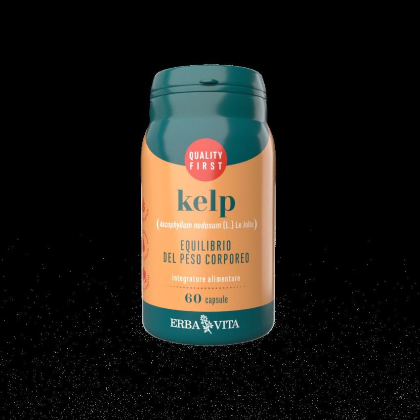 Erba Vita Kelp Supplemento - Pacco di 60 Capsule