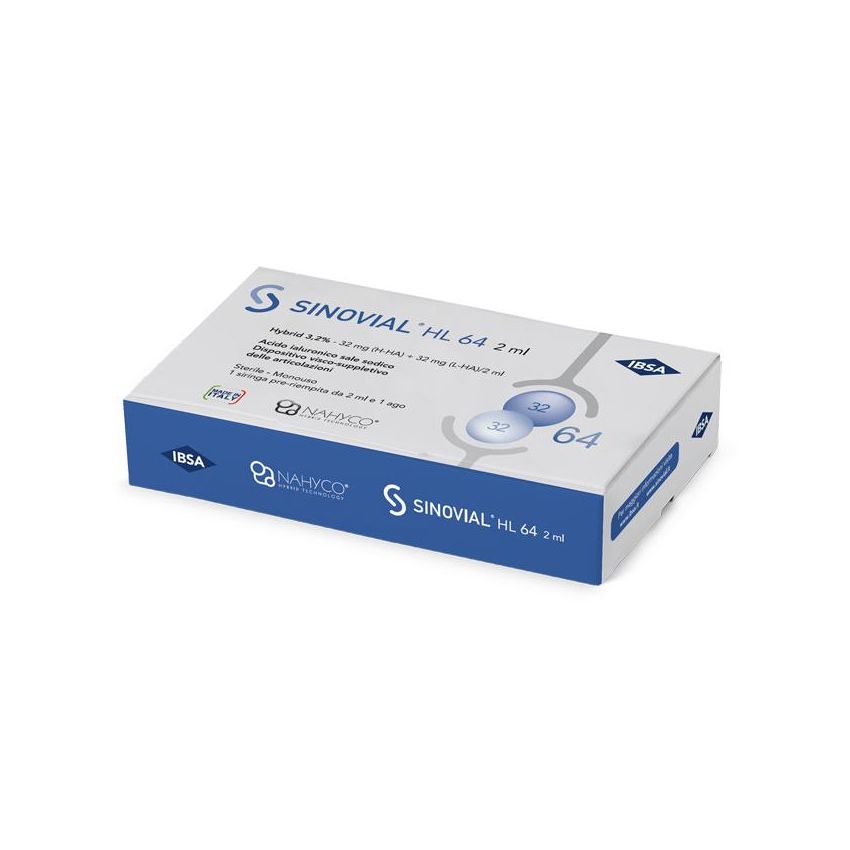 Sinovial 64 - Soluzione Iniettabile al 3.2% - 2ml