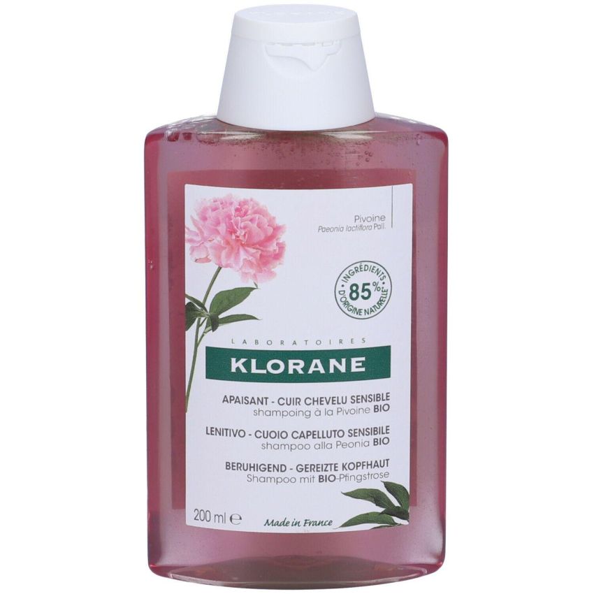 Klorane Bio Shampoo con Estratto di Peonia - 200ml