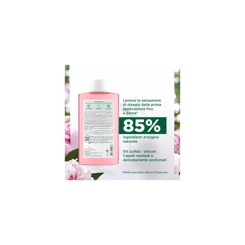Shampoo Biologico alla Peonia 400ml Klorane