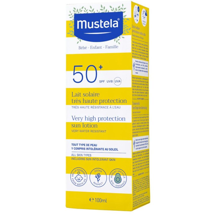 Mustela SPF 50+ Latte Solare Protettivo - 100ml