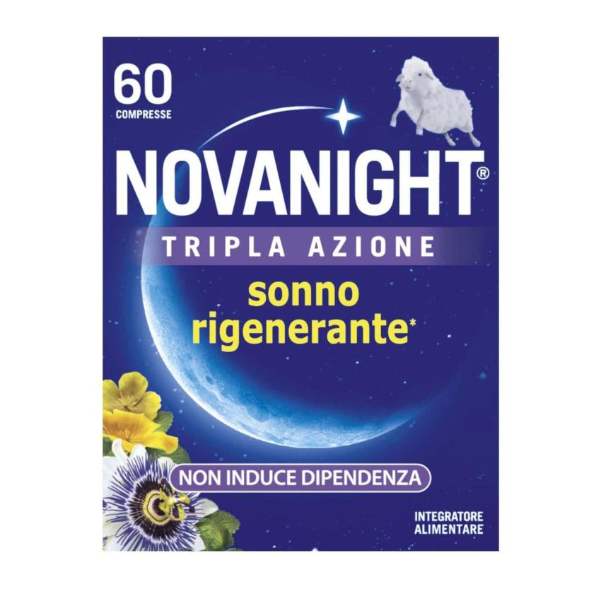 Novanight Azione Tripla 60 Compresse - Rilascio Rapido