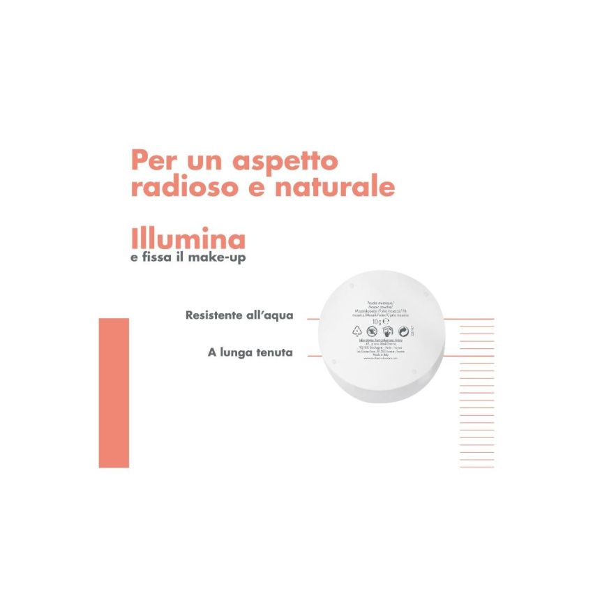 Avène Couvrance Mosaico Cipria Luminosità - Illuminante in Polvere, 10g
