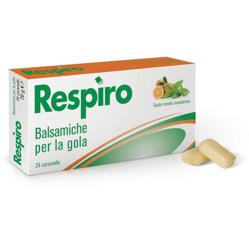 Caramelle Pumilene Respiro per la Gola - Sapore Menta/Mandarino - 70g