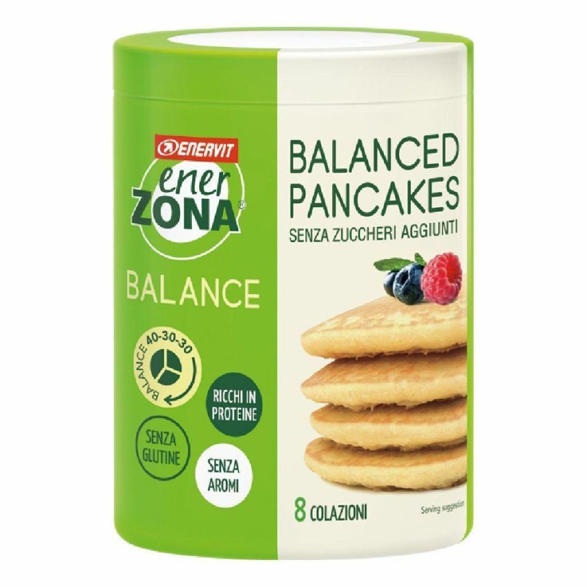 Barattolo da 320g di Pancakes Enerzona