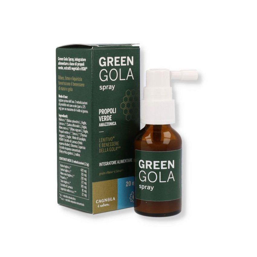 Gola Green Soothing Throat Spray 20ml