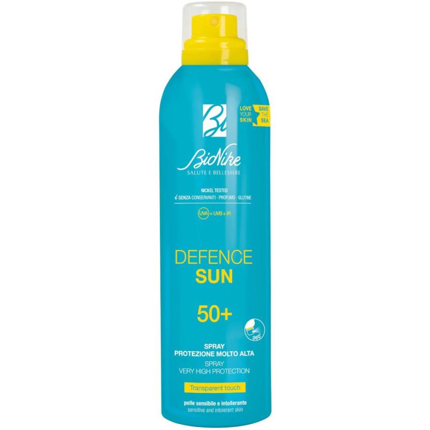 Bionike Defence Sun - Spray Solare Corpo Trasparente SPF50+ 200ml