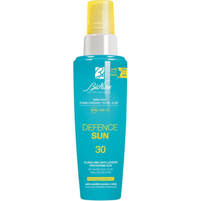 Bionike Defence Sun Anti-Shine Face Fluid - SPF30, 50ml