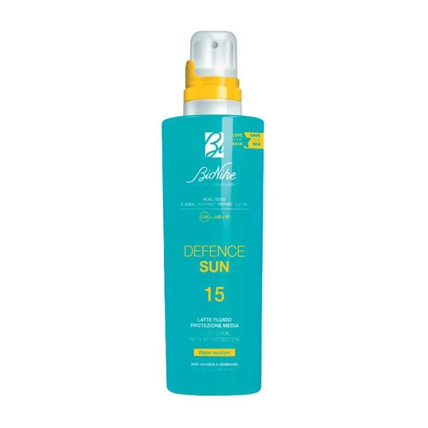 Bionike Sun Latte Solare Fluido Corpo SPF15 200ml