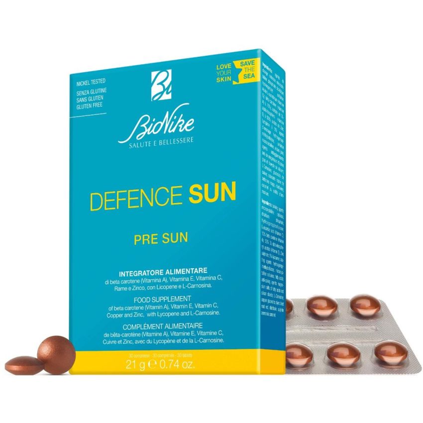 Bionike Defence Pre Sun - Protezione Solare in 30 Compresse