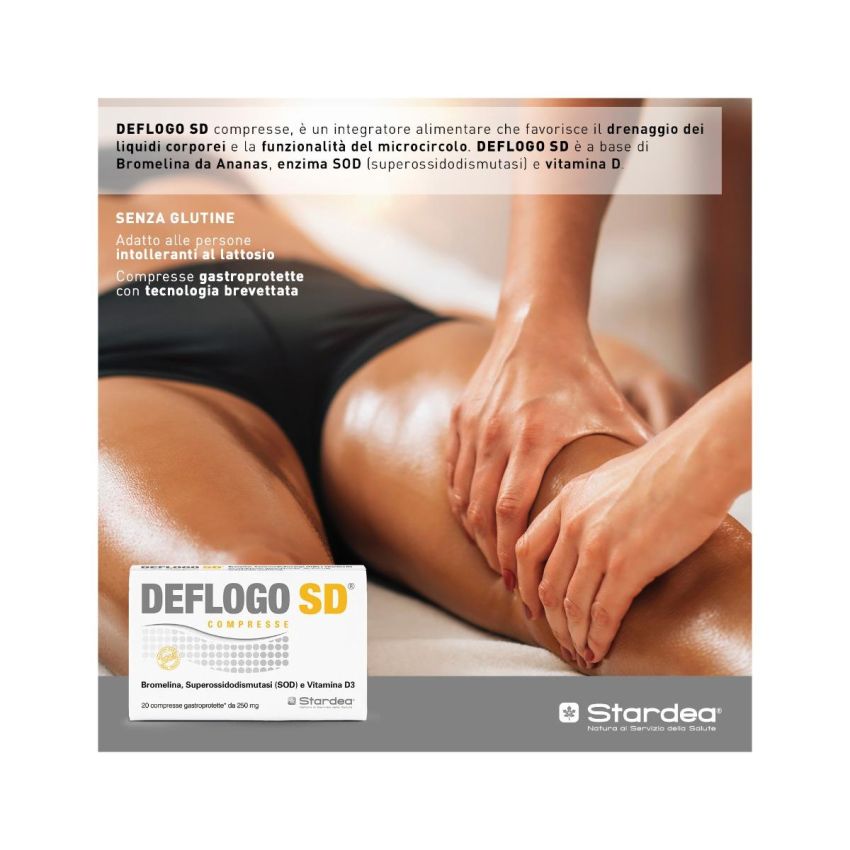 Deflogo SD - Scatola da 20 Compresse
