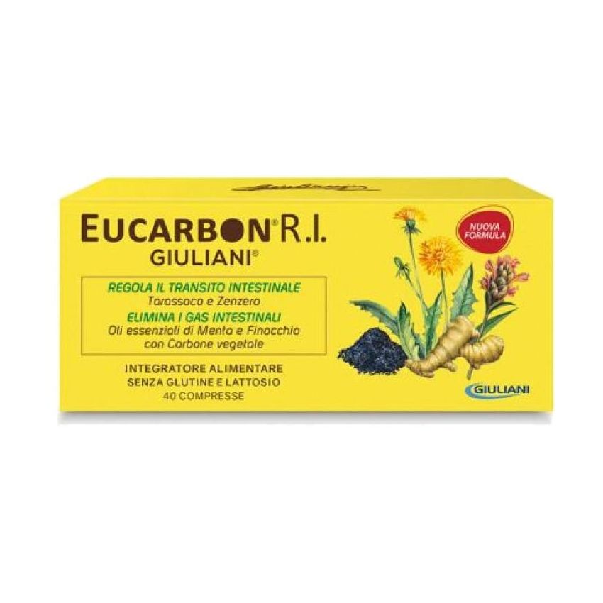 Eucarbon RI - 40 Compresse Digestive Naturali
